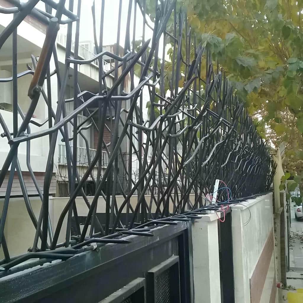 قیمت حفاظ شاخ گوزنی دیوار فرفورژه در قزوین