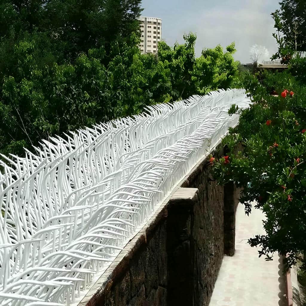 نصب حفاظ شاخ گوزنی دیوار استاندارد در اراک