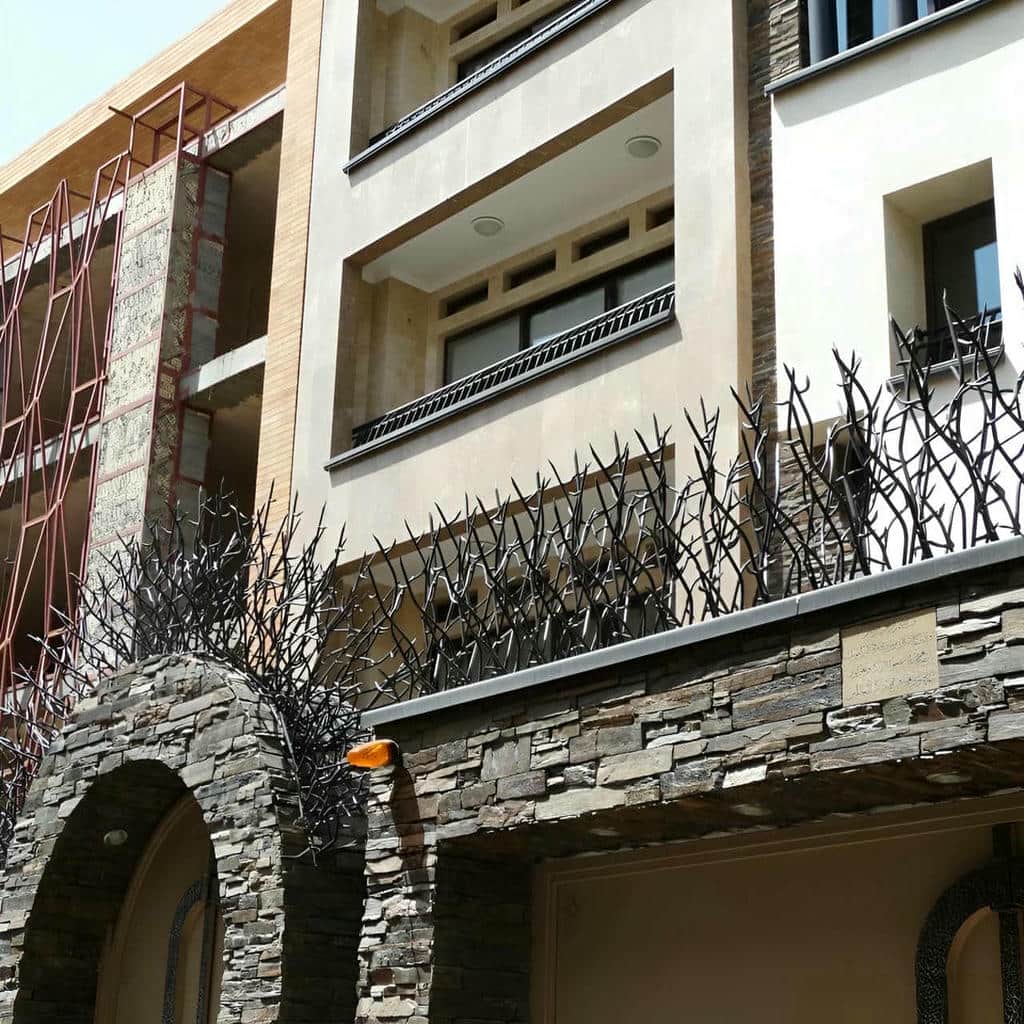 خرید حفاظ شاخ گوزنی دیوار ساختمان در ساری