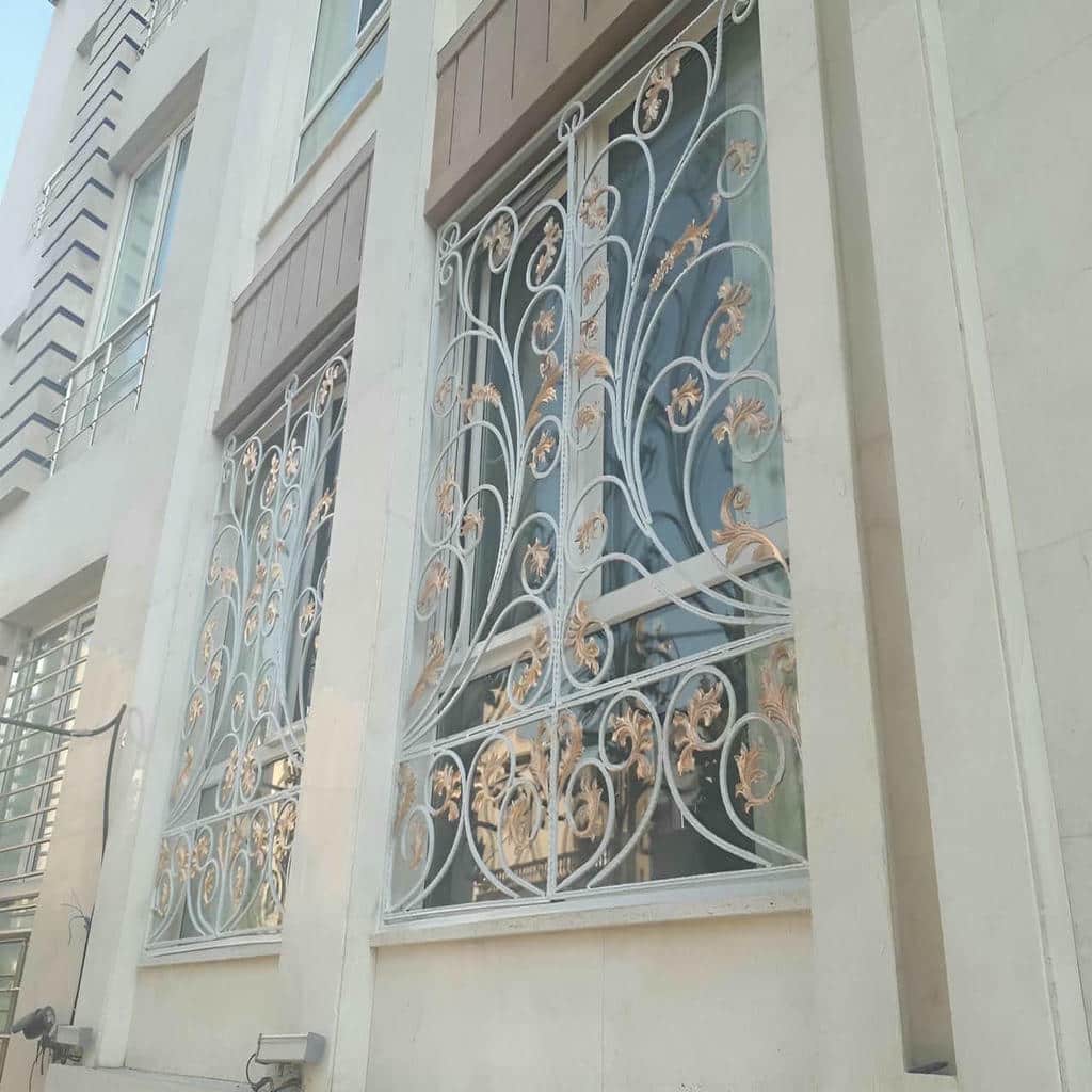 قیمت حفاظ پنجره مدرن ساده در شهریار
