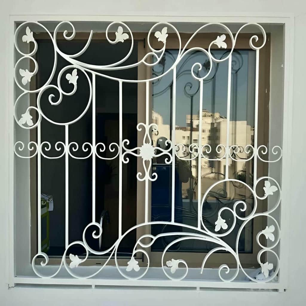 کارخانه حفاظ پنجره رنگ کوره ای در کمال شهر