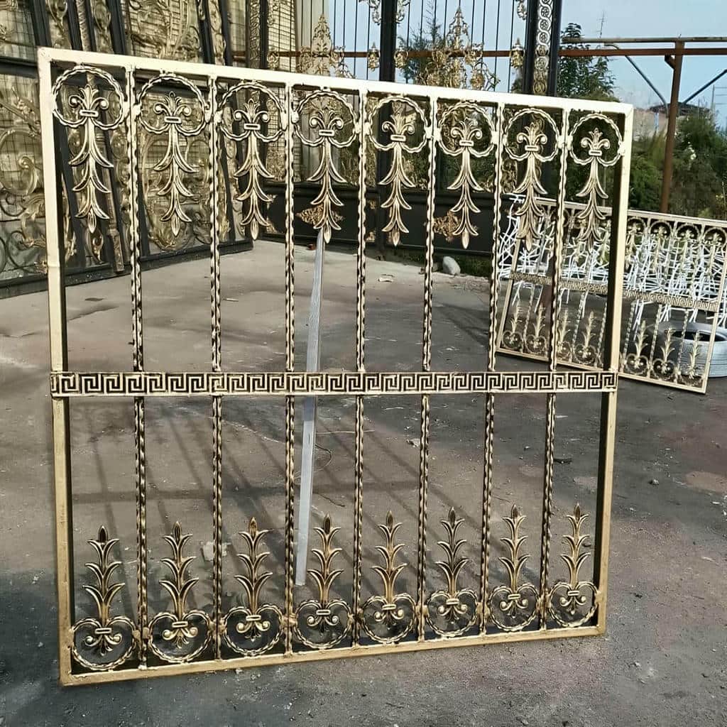 کارخانه حفاظ پنجره رنگ کوره ای در عظیمیه کرج