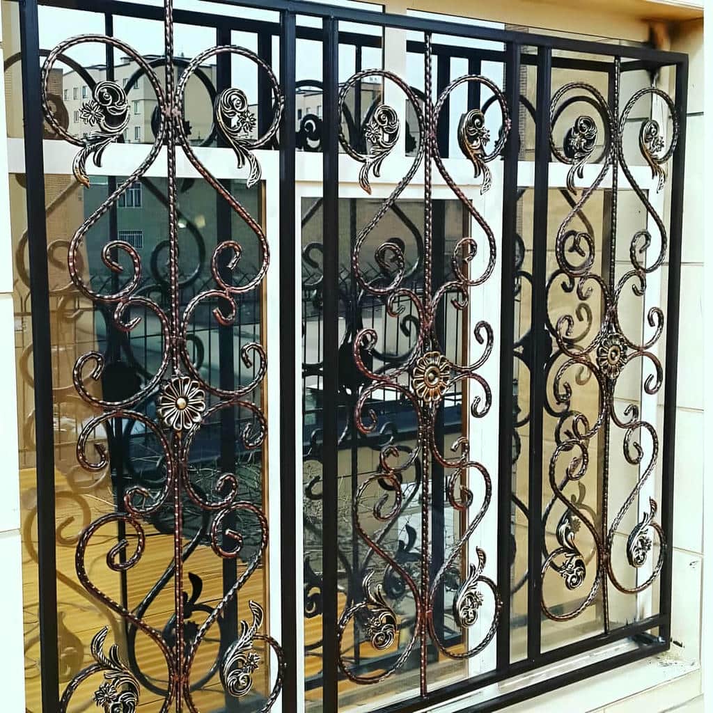 خرید حفاظ پنجره ساده مربعی در یزد