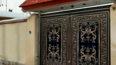 درب حیاط در فردیس کرج