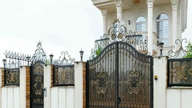 درب حیاط در ملارد