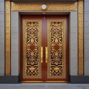 درب حیاط در نوشهر