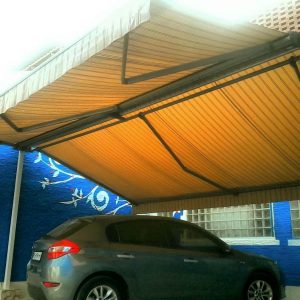 سایبان برقی در تبریز