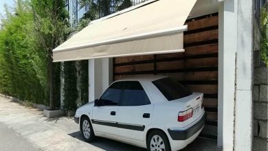 سایبان برقی در فیروزکوه