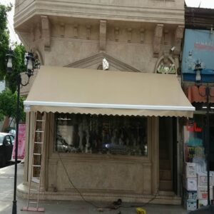 سایبان برقی در قشم