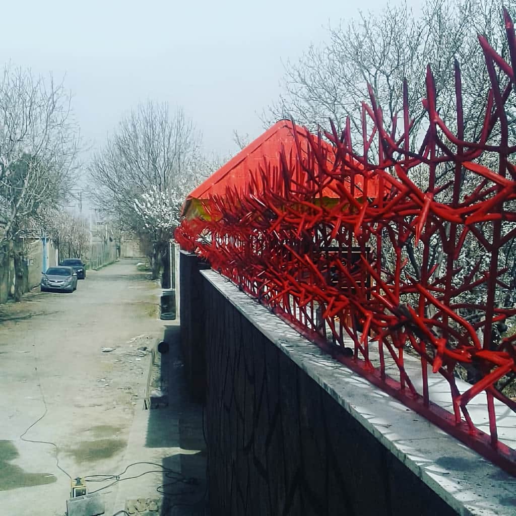 مدل تولید حفاظ آبشاری با میلگرد فولادی مقاوم