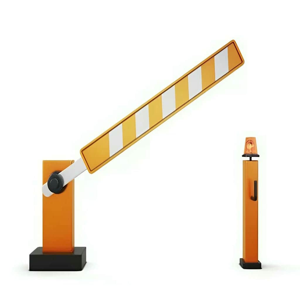 اجرای راهبند با پلاک خوان و نرم افزار پارکینگ