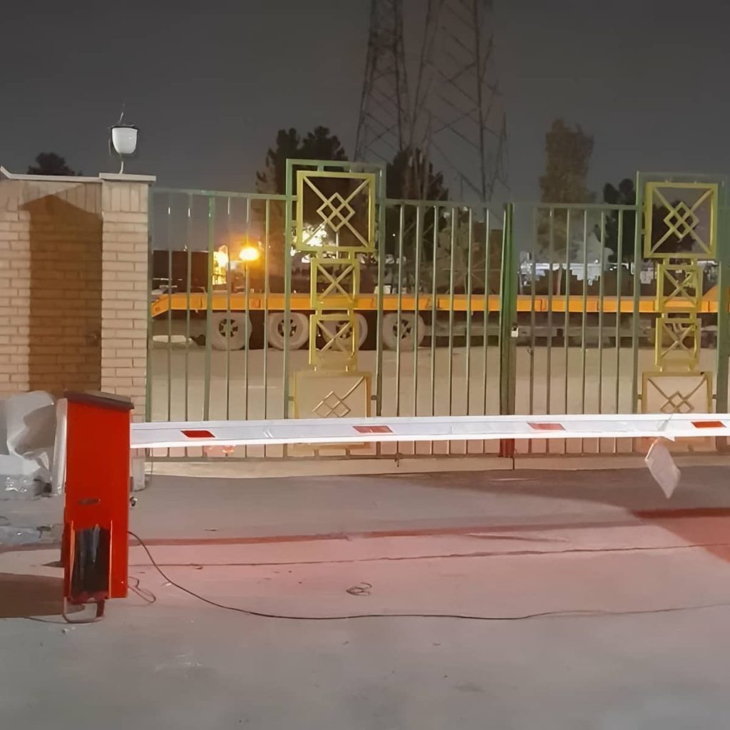 راهبند مفصلی سقف کوتاه مجهز به سنسور مانع