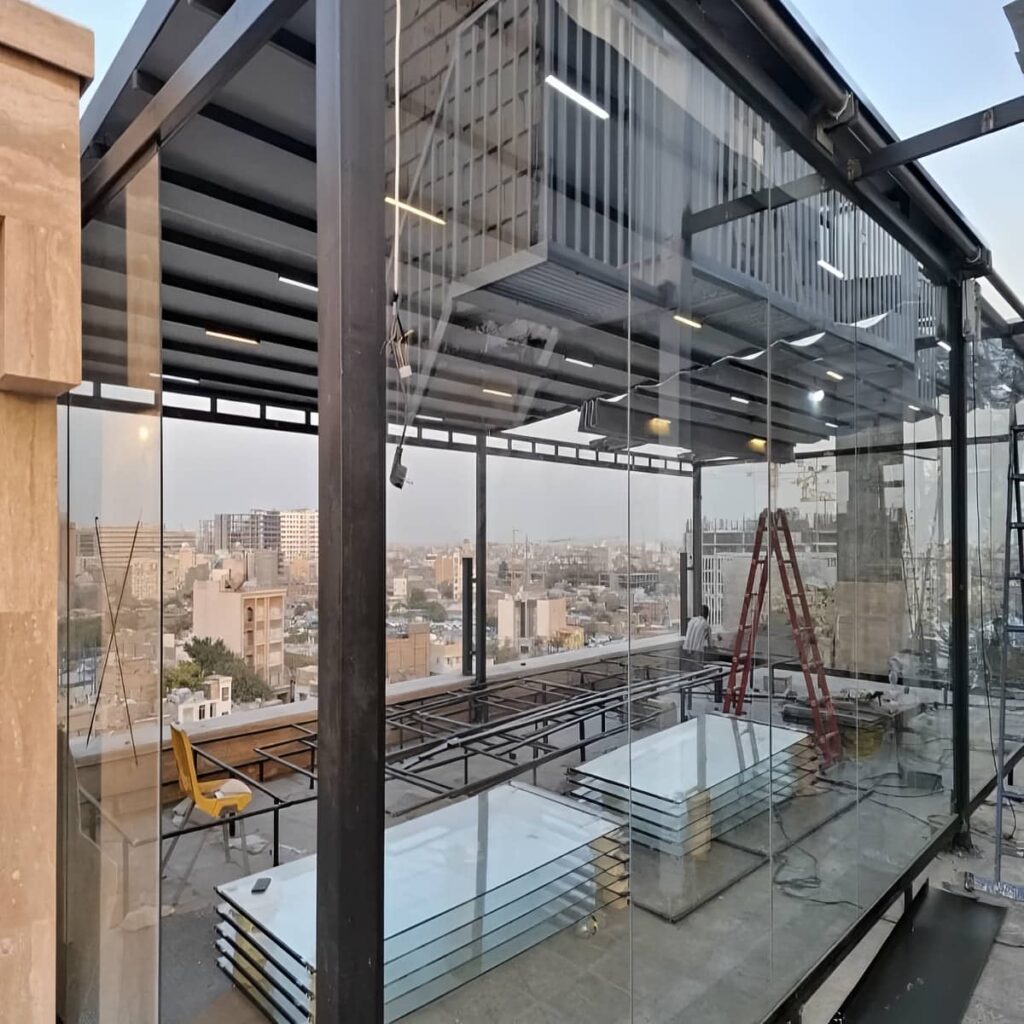 خرید سقف برقی متحرک برای حیاط و تراس