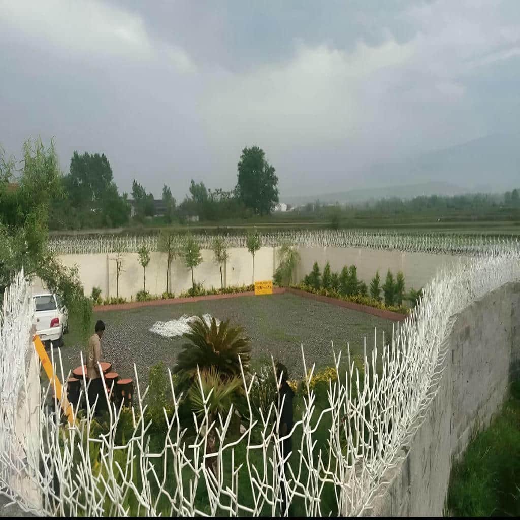 خرید حفاظ دیوار شاخ گوزنی میلگرد خمکاری