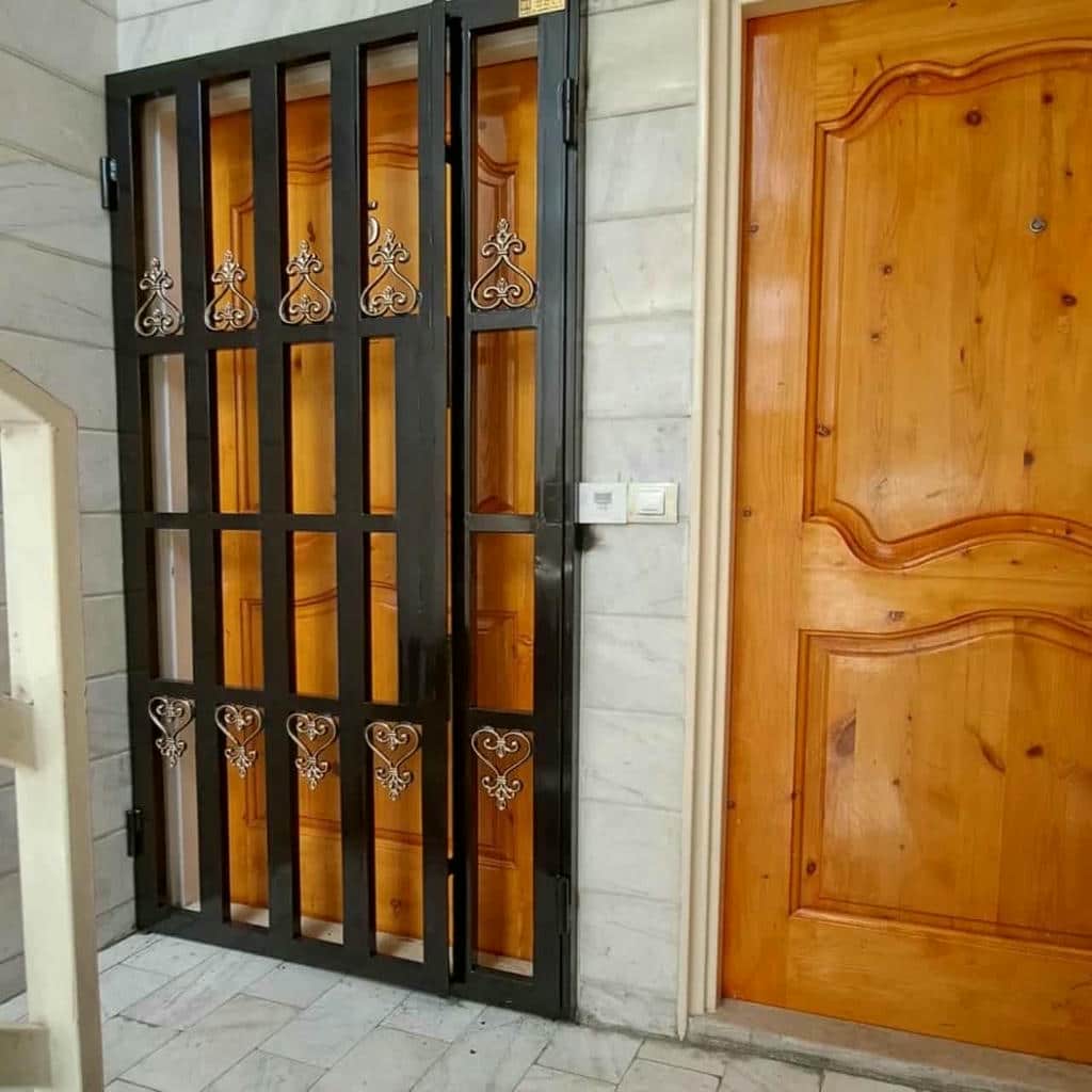 مدل حفاظ درب آپارتمان ضد دیلم