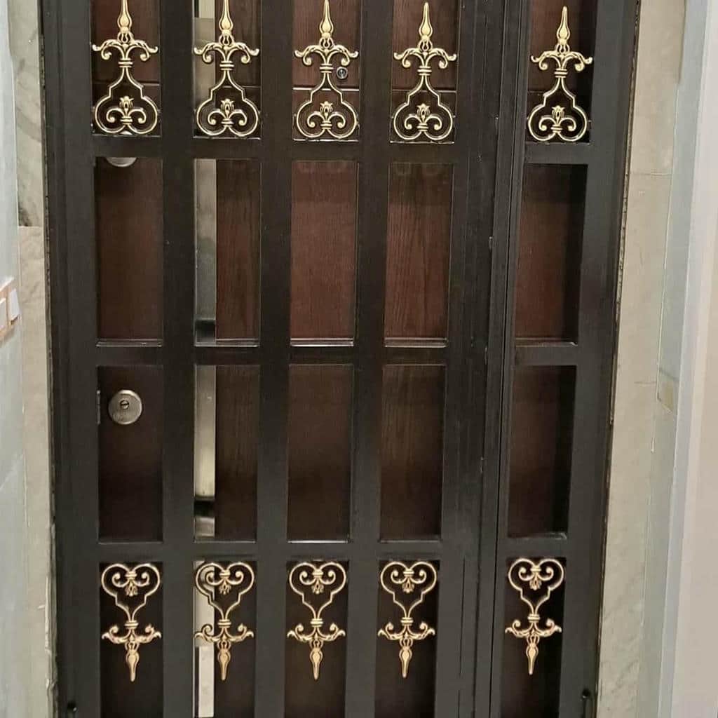 سفارش حفاظ درب آپارتمان ضد دیلم با پروفیل مقاوم