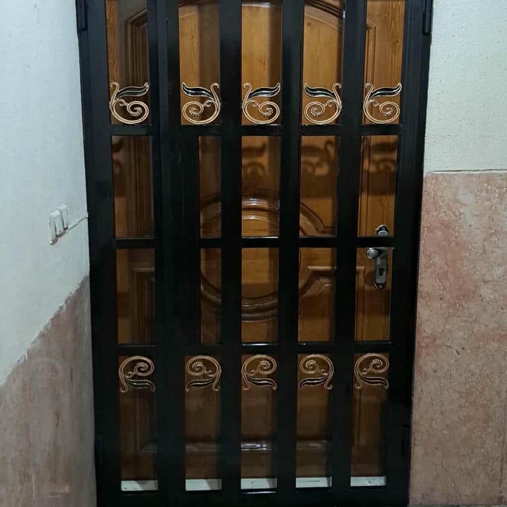 مدل حفاظ درب ضد سرقت فلزی