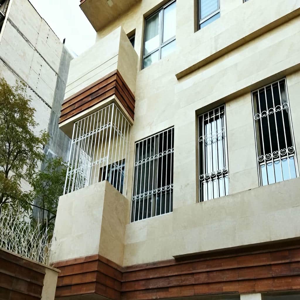 ساخت حفاظ پنجره رنگی کوره ای با طرح سفارشی