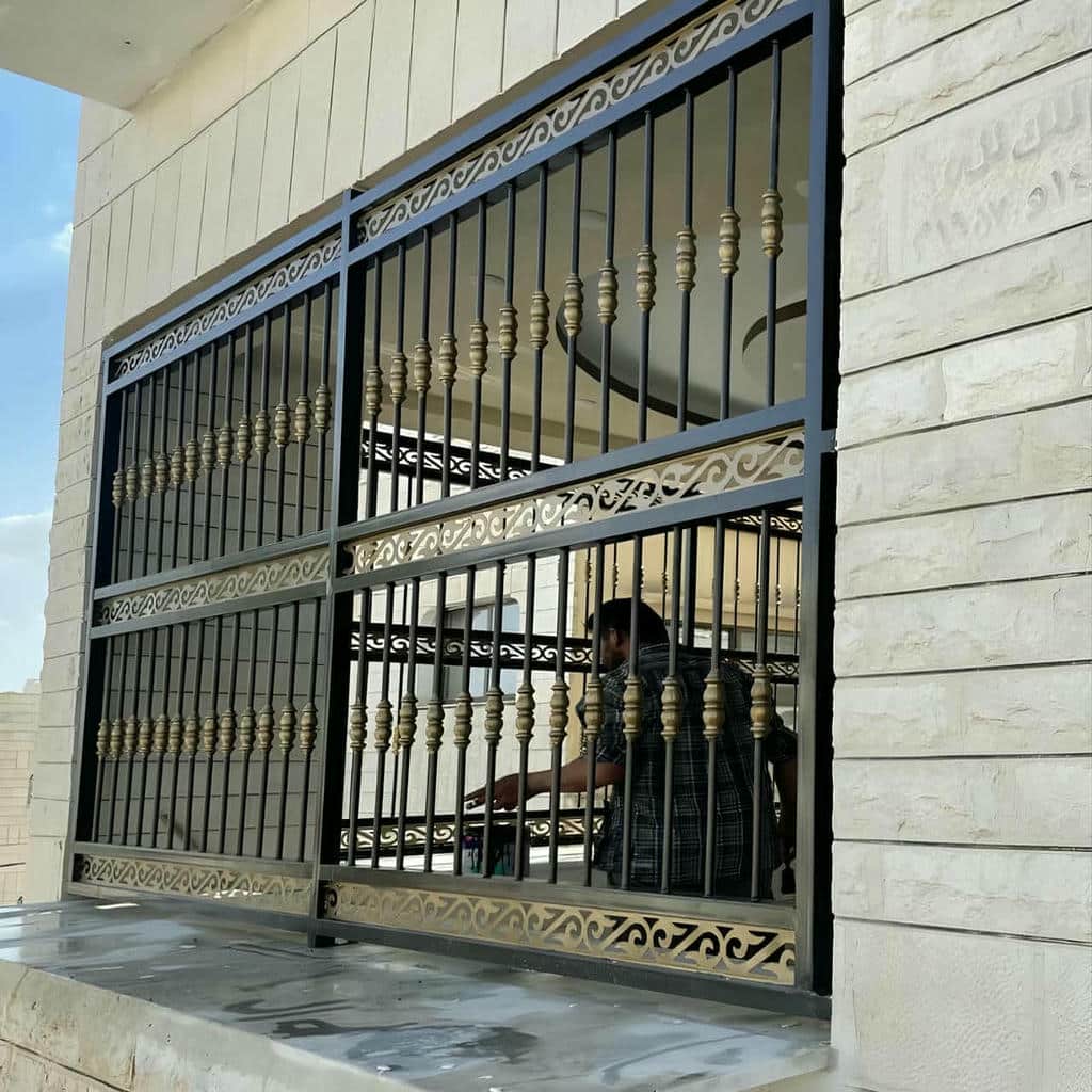 خرید حفاظ پنجره دوجداره ضد سرقت برای نمای ساختمان