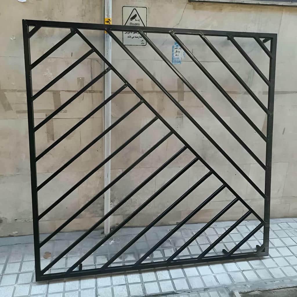 طرح حفاظ پنجره دوجداره ضد سرقت