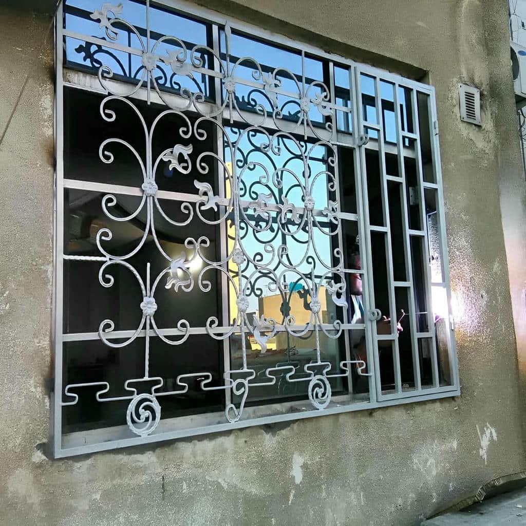 تولید حفاظ پنجره بالکن تراس با پروفیل آهنی