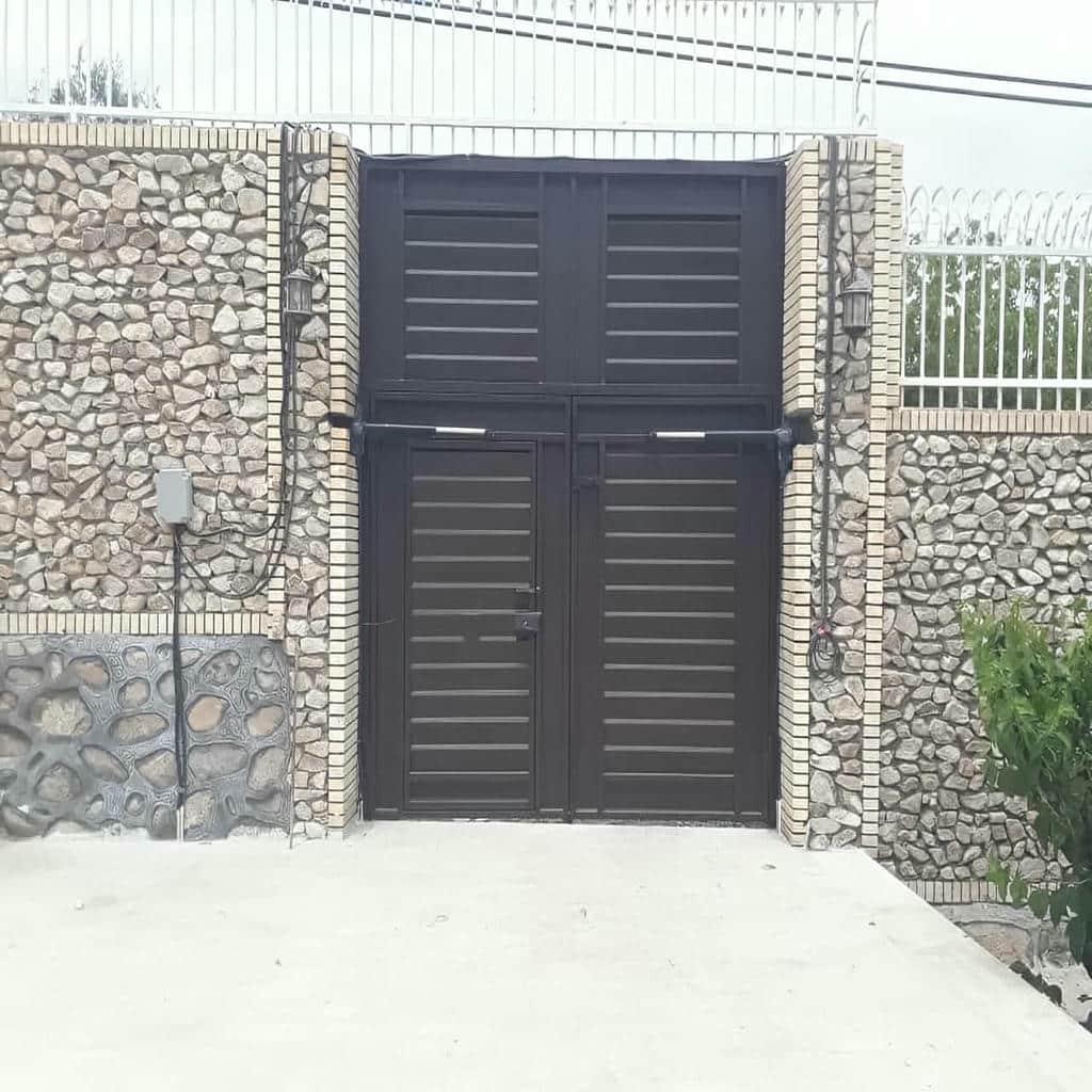 جک الکترومکانیک درب پارکینگ خانگی همراه چشمی