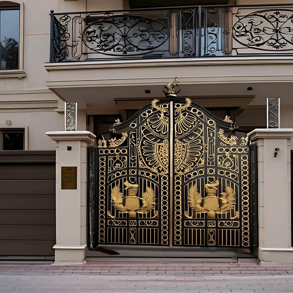 درب پارکینگ چند واحدی ساختمان مناسب نصب موتور
