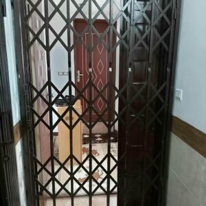 حفاظ ضربدری آکاردئونی با ریل مقاوم برای حرکت روان