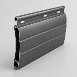 کرکره آلومینیومی با تیغه یکدست برای امنیت ورودی