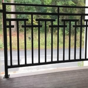 نرده کلاسیک بالکن با ساختار ایمن برای استفاده روزانه