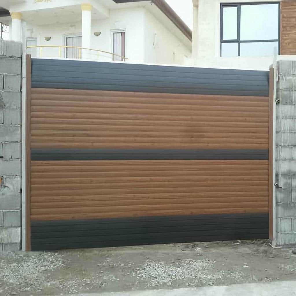 کرکره پارکینگ آلومینیومی برای ورودی پروژه نوساز