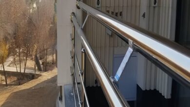 هندریل راه پله سفارشی مناسب ساختمان های قدیمی