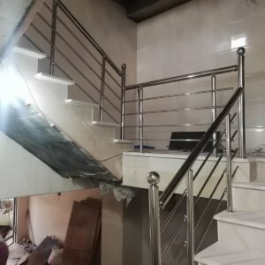 نرده استیل بالکن با ساختار ایمن برای مناطق گرم و خشک