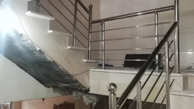 نرده استیل بالکن با ساختار ایمن برای مناطق گرم و خشک