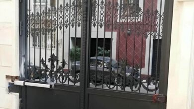 جک پارکینگی مقاوم در برابر باران برای ورودی ساختمان