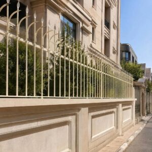 حفاظ دیوار ایرانی با ساختار منظم برای امنیت روزانه