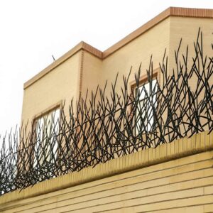 حفاظ بوته ای آهنی با پوشش مناسب برای امنیت دیوار