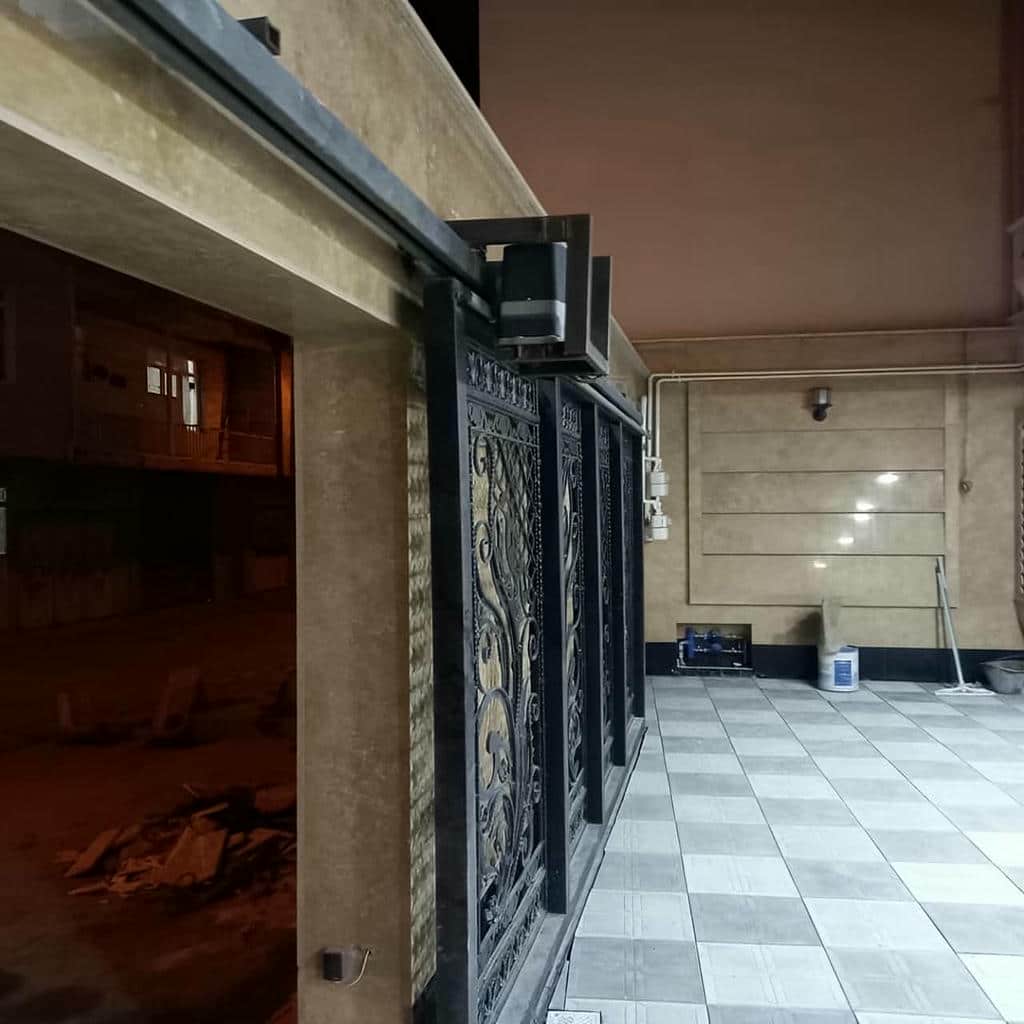 جک درب پارکینگ ورودی ویلایی استان گلستان