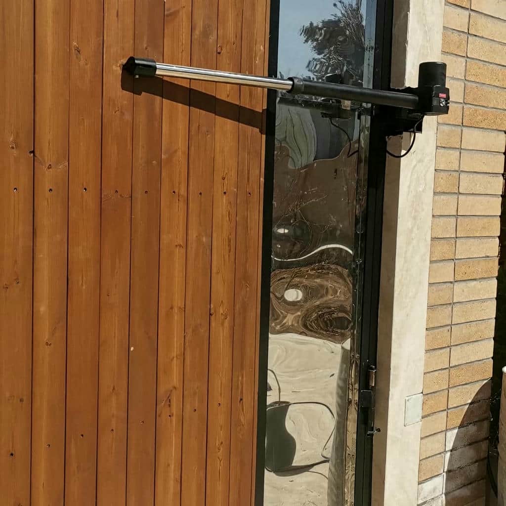جک پارکینگی ریلی برای ورودی ساختمان