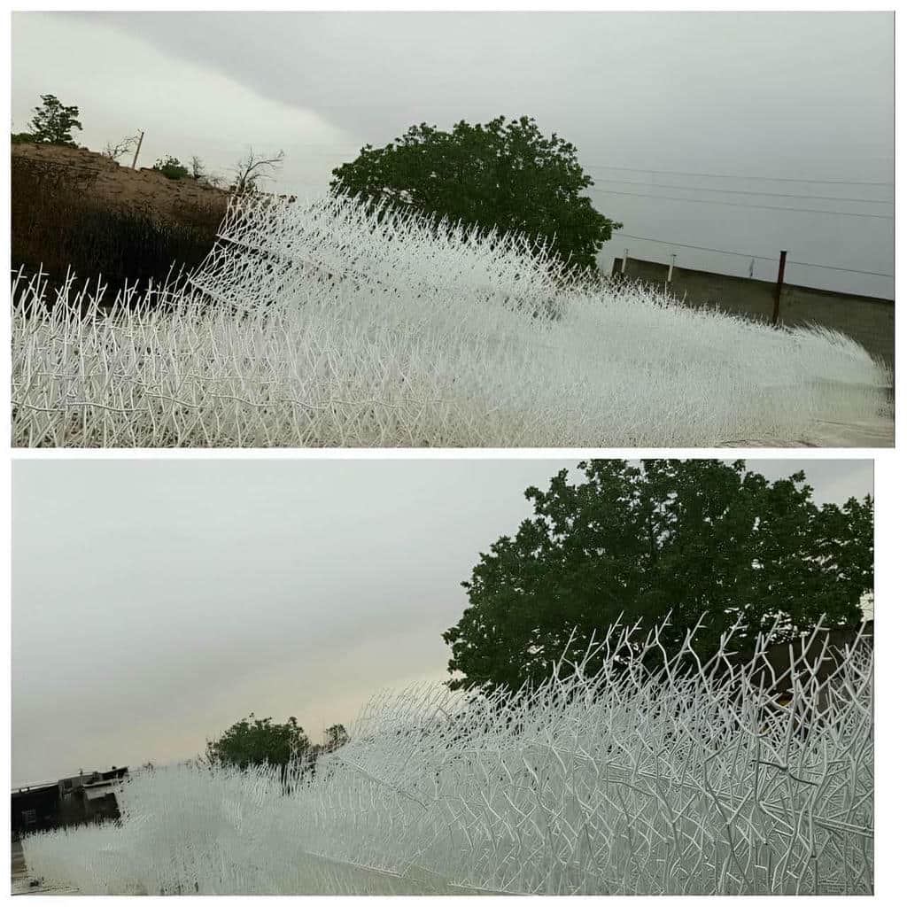 حفاظ دیوار استان کردستان نمای ساختمان ویلایی