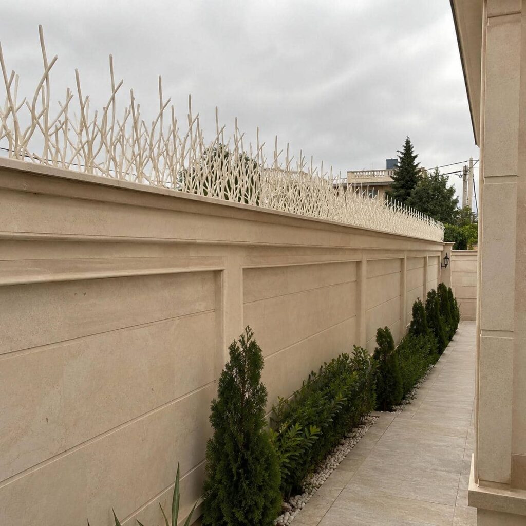 حفاظ دیوار فلزی مشکی استان کرمان