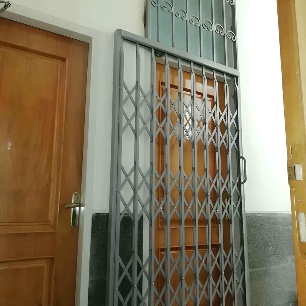 حفاظ فلزی تاشو با پوشش رنگی