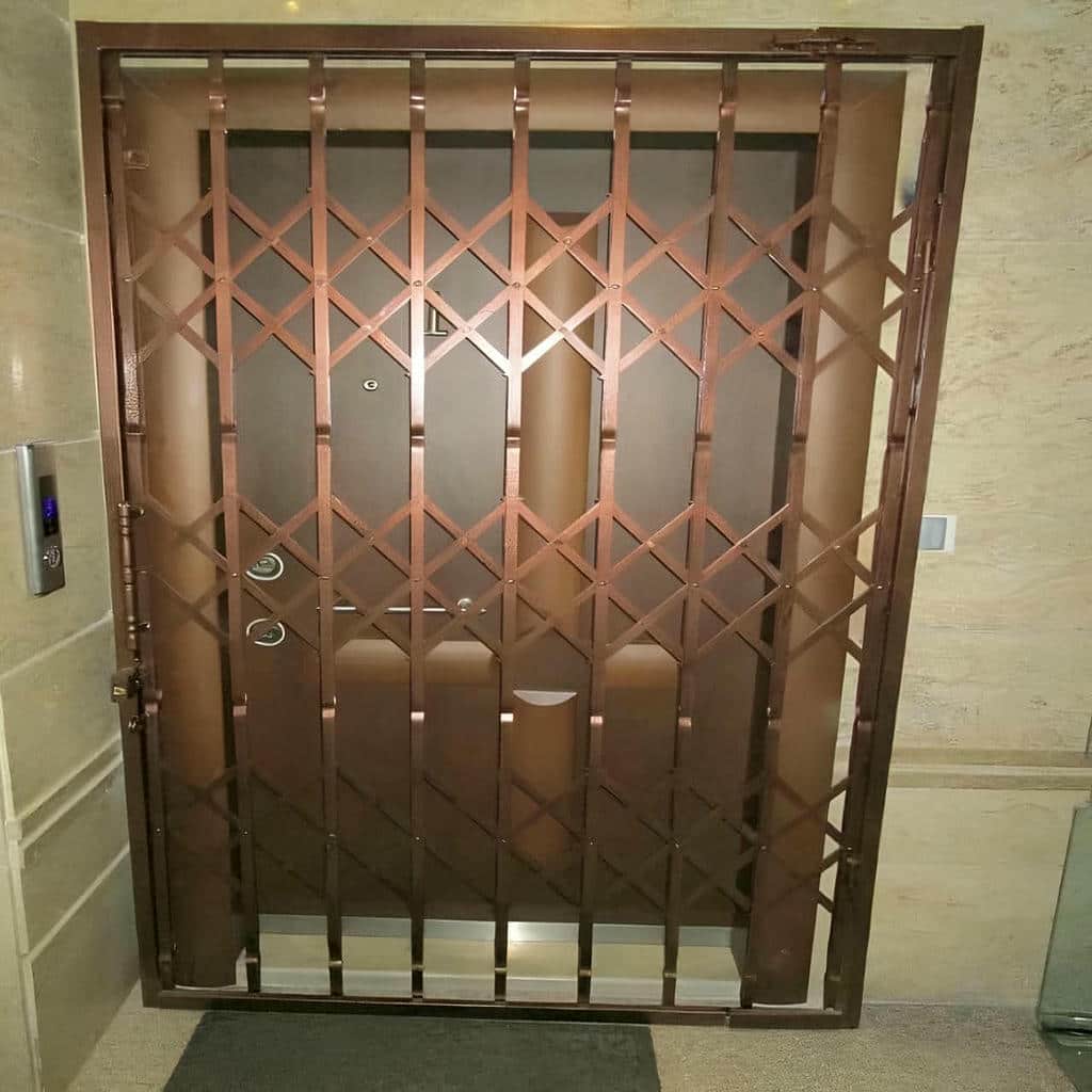 حفاظ فلزی تاشو برای فضای مسکونی