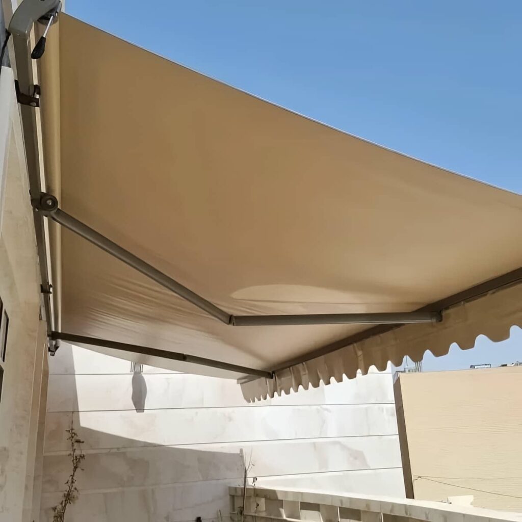 سایبان اتوماتیک مناسب محیط باران گیر