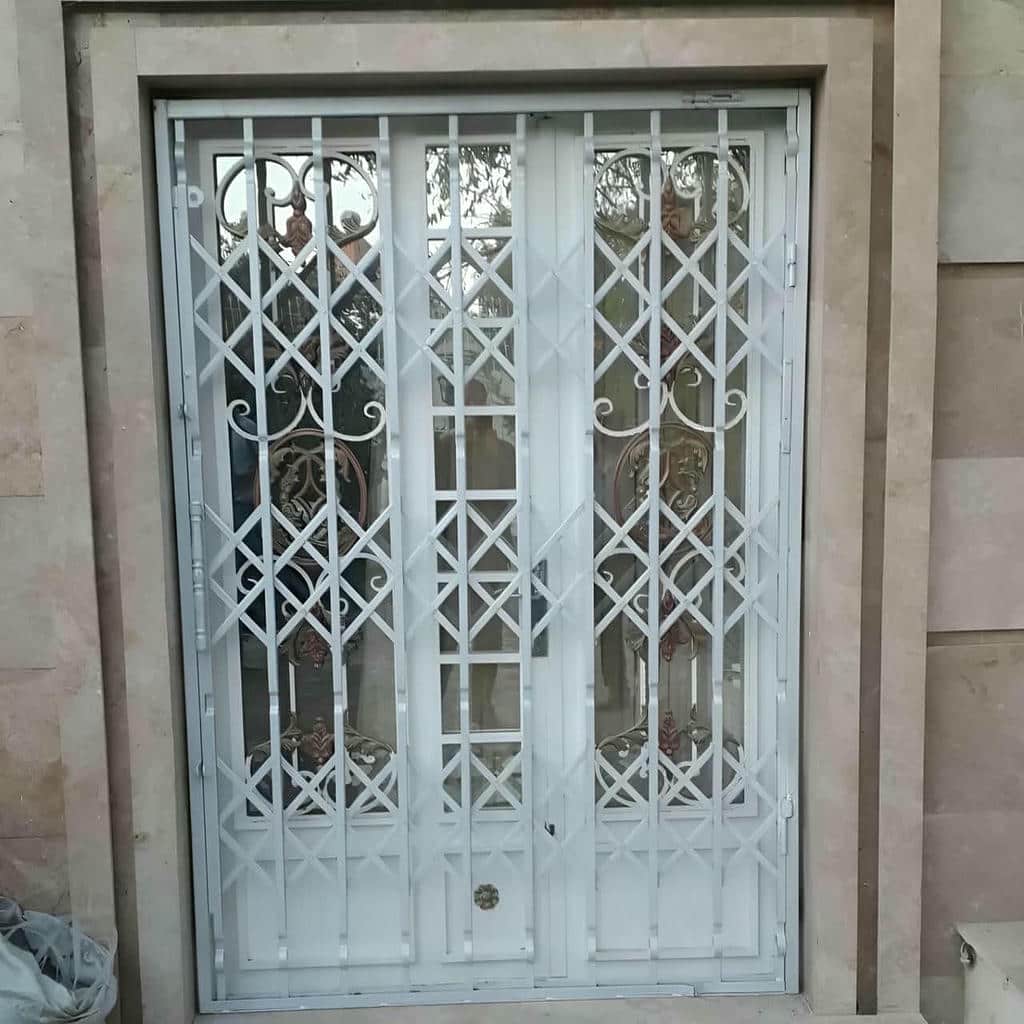 محافظ آکاردئونی درب آپارتمان محافظ آکاردئونی درب آپارتمان