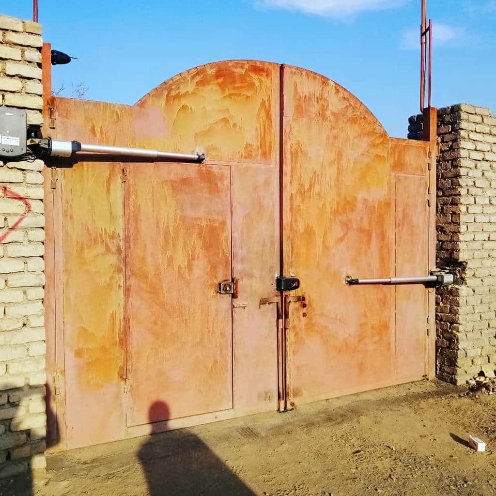 موتور جک پارکینگ دو لنگه فلزی موتور جک پارکینگ دو لنگه فلزی