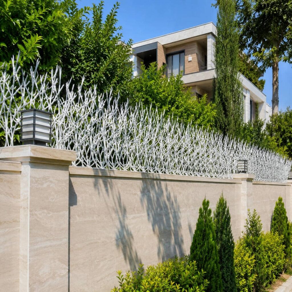 نرده حفاظ دیوار استان خراسان شمالی با طراحی مدرن
