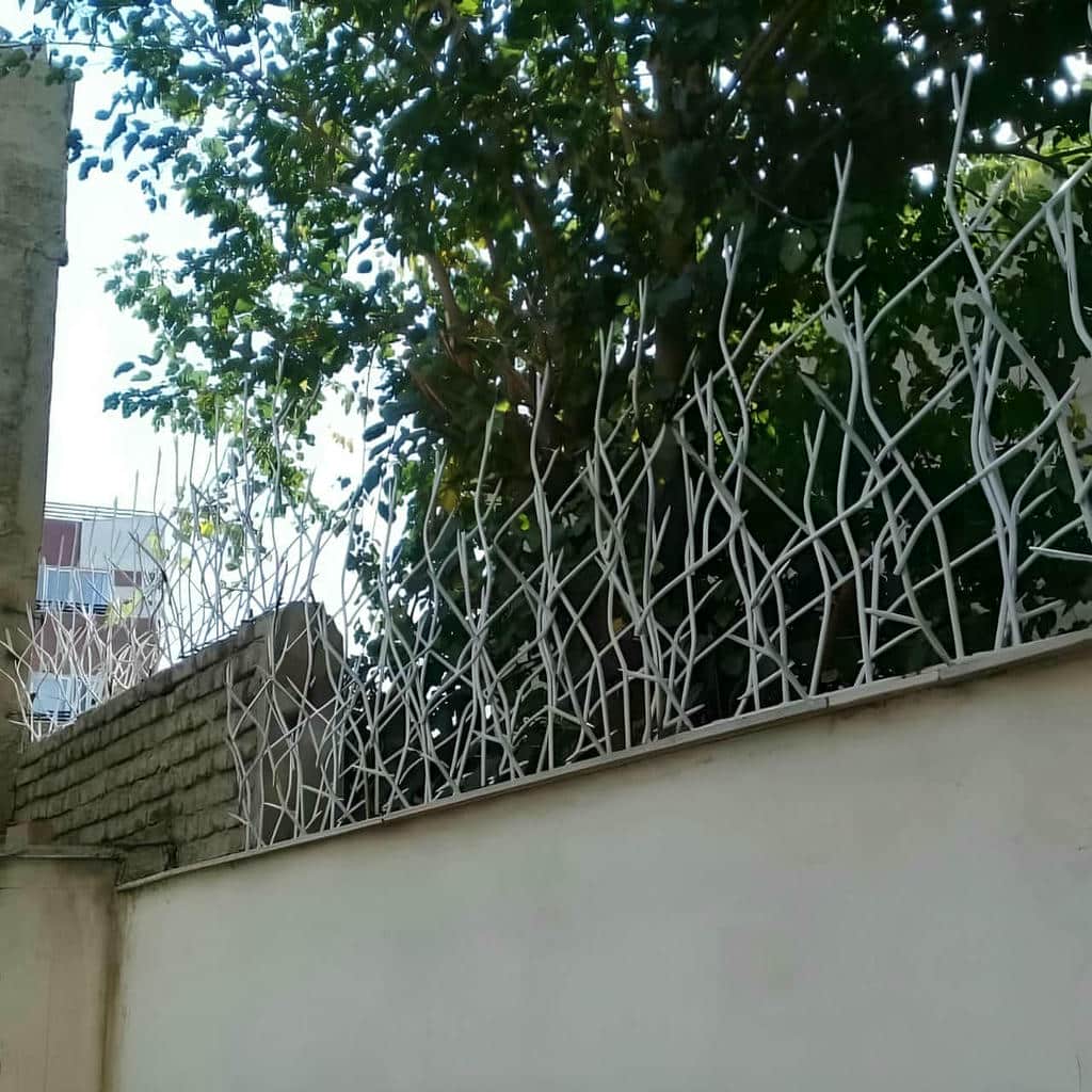 نرده حفاظ دیوار استان کردستان طرح مقاوم